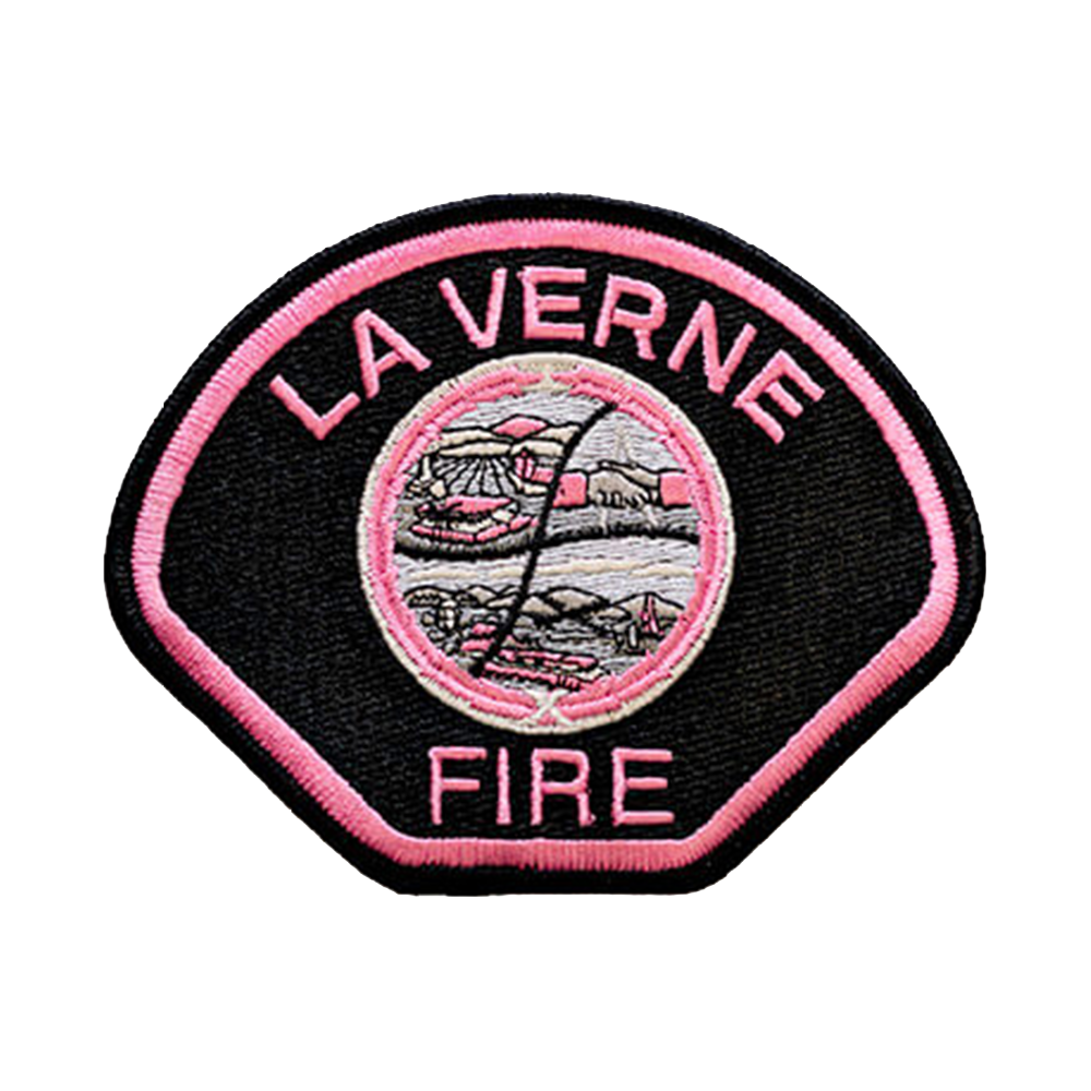 2018/2017 La Verne Fire Department Pink Patch
