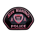 2018/2017 San Marino Police Department Pink Patch