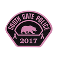2017 South Gate Police Department Official Sticker