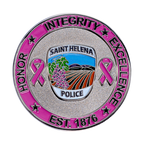2018 St. Helena Police Department Challenge Coin