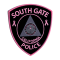 2018 South Gate Police Department Pink Patch