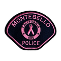 2018 Montebello Police Department Pink Patch