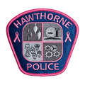 2018 Hawthorne Police Department Pink Patch