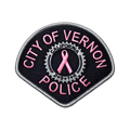 2018 Vernon Police Department Pink Patch