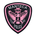 2018 Manteca Police Department Pink Patch