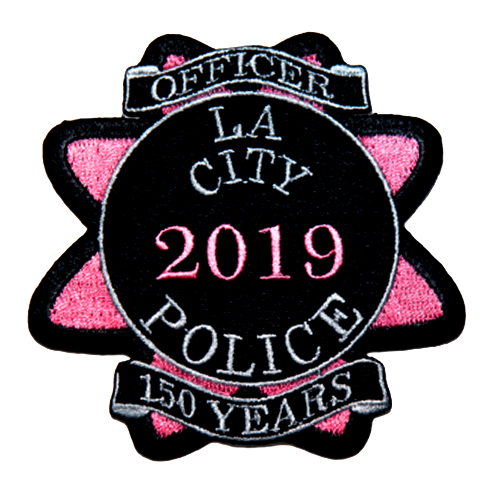2019 Los Angeles Police Department Pink Patch