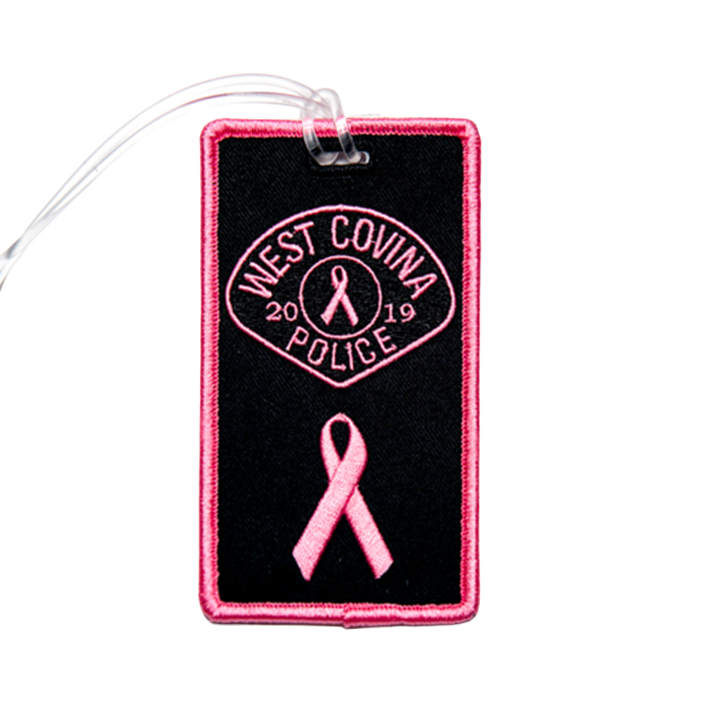 2019 West Covina Police Department Luggage Tag