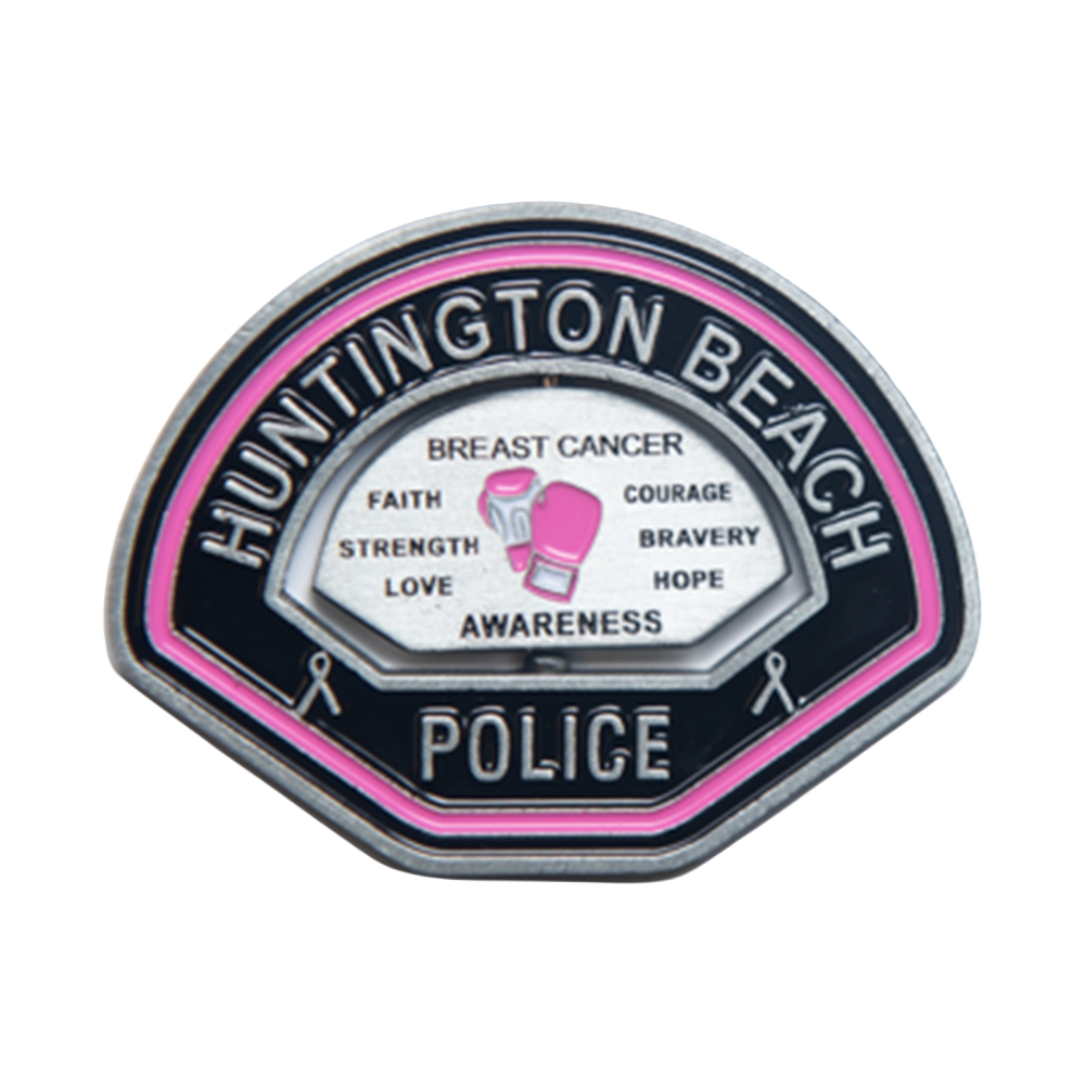 2019 Huntington Beach Police Department Challenge Coin