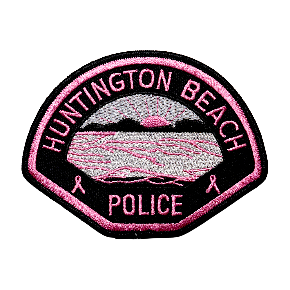 2019 Huntington Beach Police Department Pink Patch