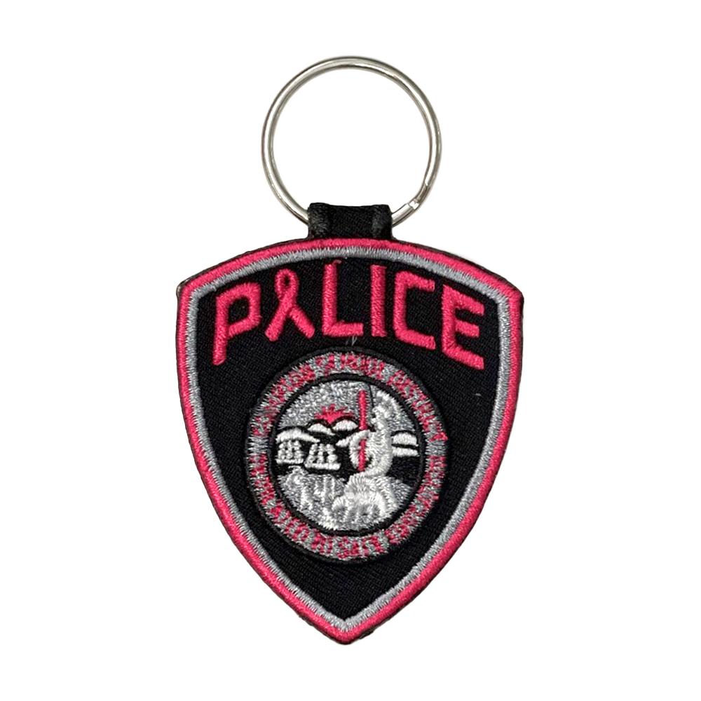 2020 Compton School Police Department Keychain
