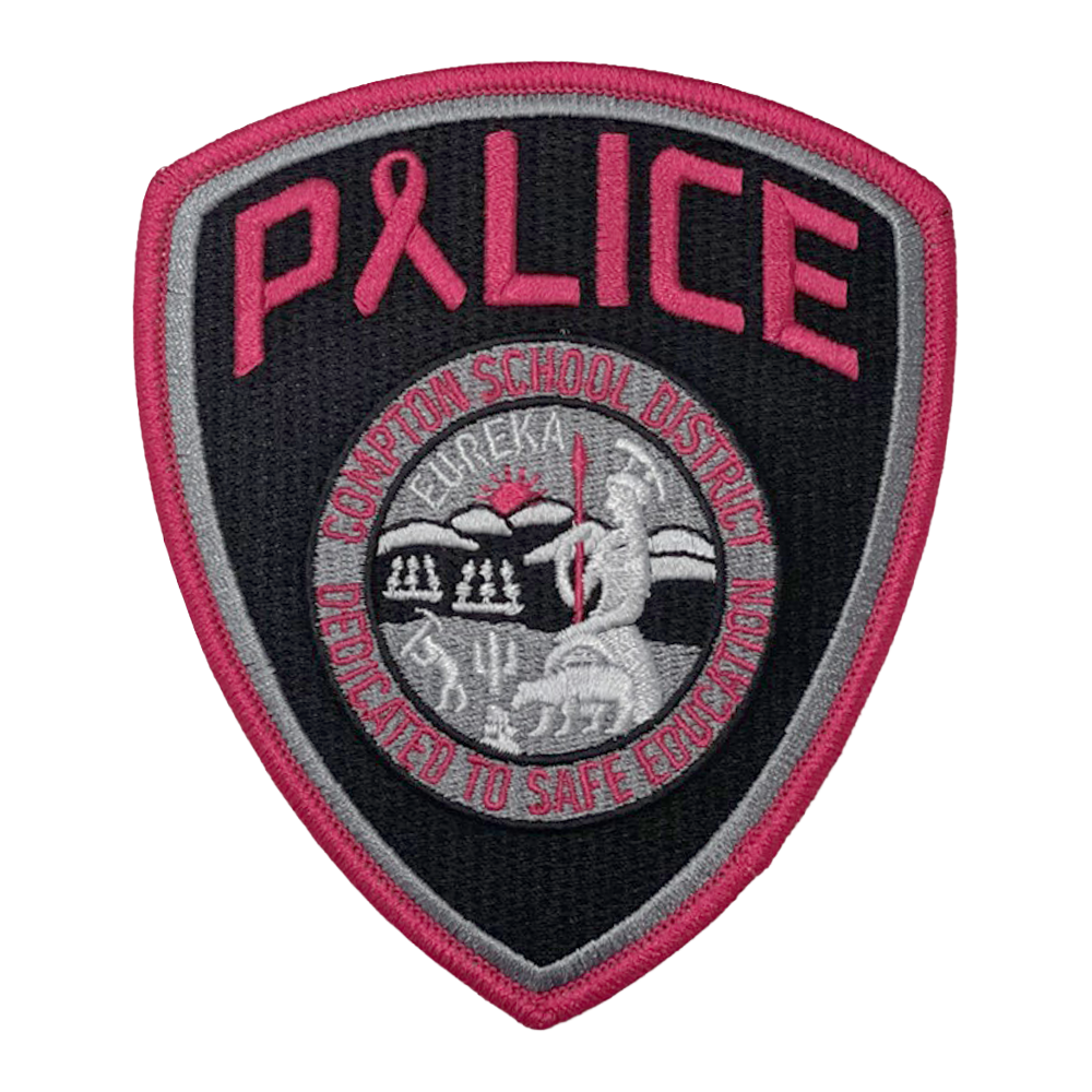 2020 Compton School Police Department Pink Patch