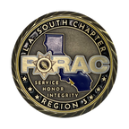 2021 PORAC LA South Chapter Challenge Coin