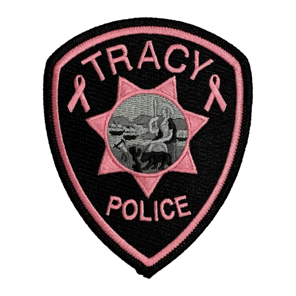 2021 Tracy Police Department Pink Patch