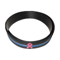 Pink Patch / Thin Blue Line Wristband