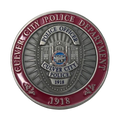 2018 Culver City Police Department Silver Challenge Coin